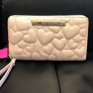 Betsey Johnson Blush Wristlet Wallet - NWT